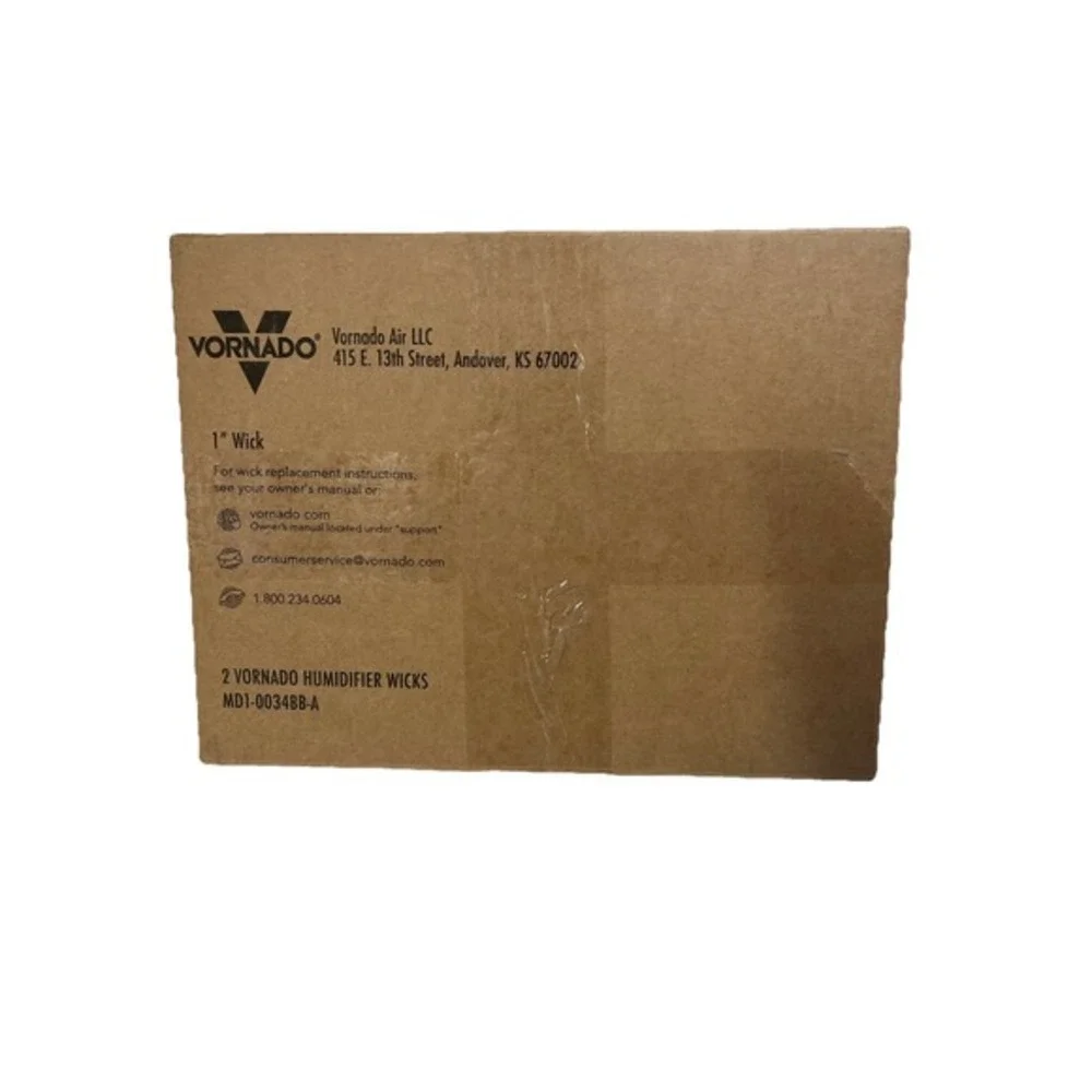 Vornado MD1-0034BB-A Replacement 1 Inch Wicks - White (2-Pack)‎ New With Tags